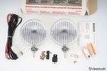 Bosch Halogen fog lamps 160 mm gray rear 1976 NOS