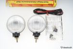 Bosch PILOT Fog Lights 140 mm Germany 1978 NOS