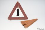 small german OPTIWA DBGM hazard warning triangle