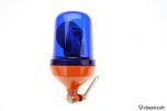 Hella KL 60 KLJ flash light beacon with blue lens 12V