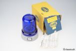 Hella KLJ70 blue lens 12V light beacon 1968 NOS