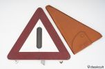 vintage OPTIWA DBGM hazard warning triangle