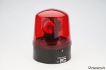 Pintsch Bamag KLF 24 RQ beacon red lens lamp 24V