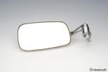 VW Bug 1968 and up side view mirror without rain hole