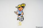 Waving car window mascot Argentina 78 World Cup NOS