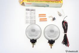 1978 Bosch H3 Halogen Pilot fog lamps 140mm NOS