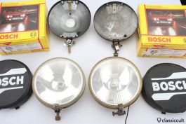 BOSCH TOURING 190 ランプセット H3 100W used Bosch Halogen touring 190 foglights
