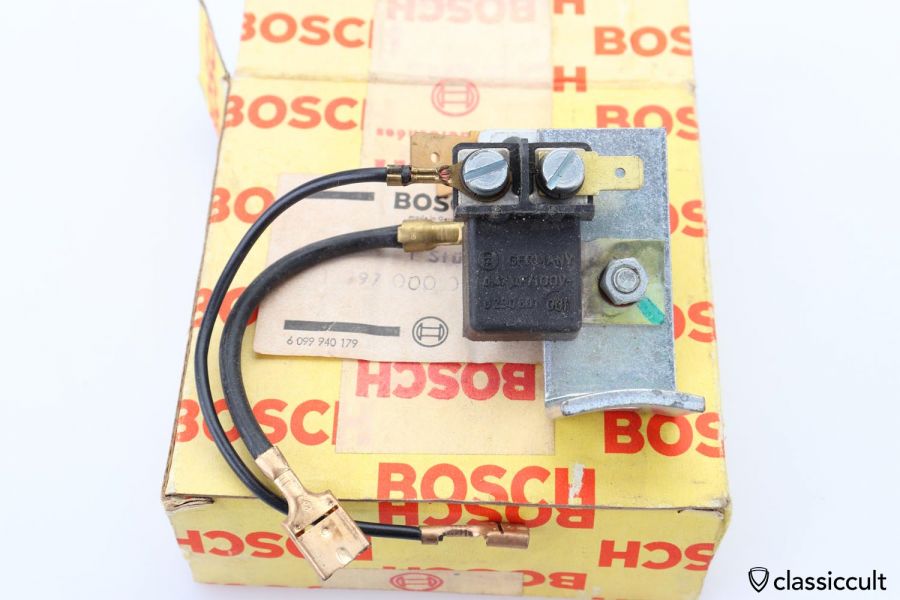 Bosch Capacitor 0290801001 uF 100V NOS
