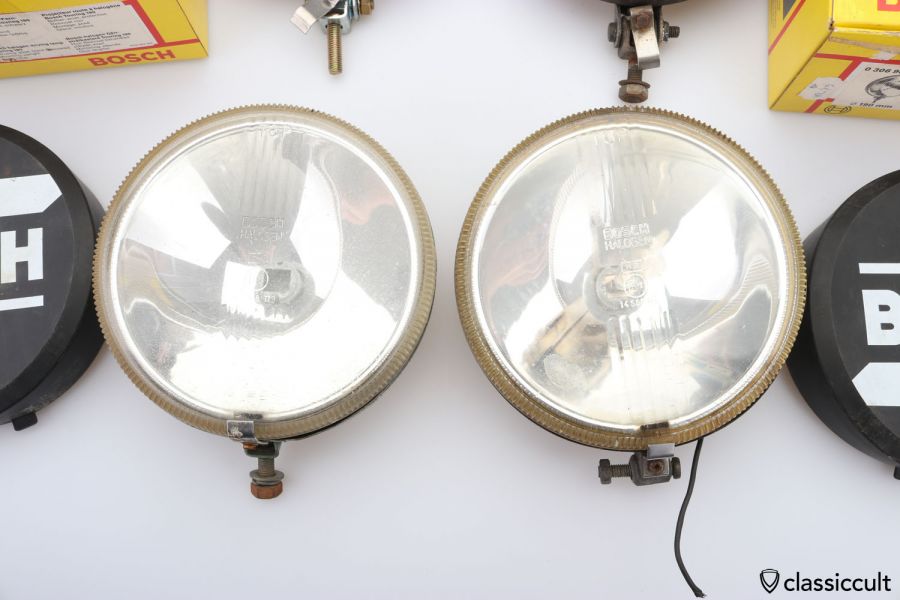 BOSCH TOURING 190 ランプセット H3 100W used Bosch Halogen touring 190 foglights
