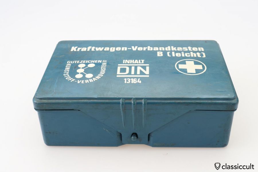 German Car First Aid kit from 1972
