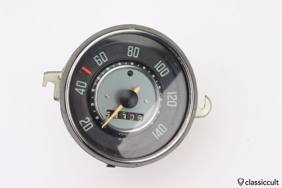 VW Beetle VDO Speedometer 6/1965