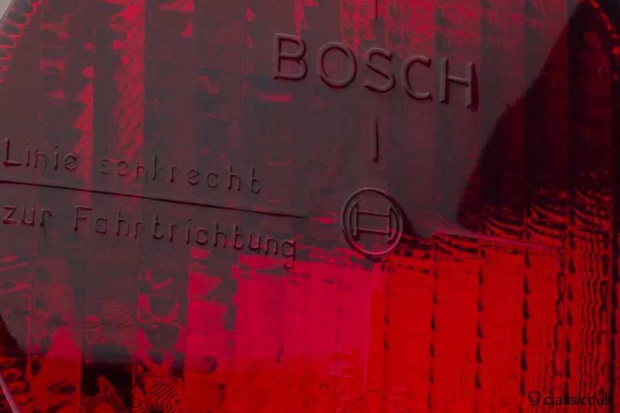 Feu antibrouillard arrière chromé complet 12V BOSCH 0313103006