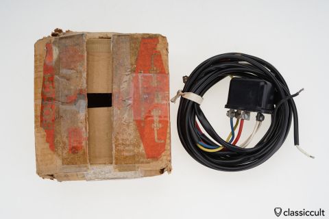 Bosch 6V Fog Light Relay Kit IMPORTE D ALLEMAGNE NOS