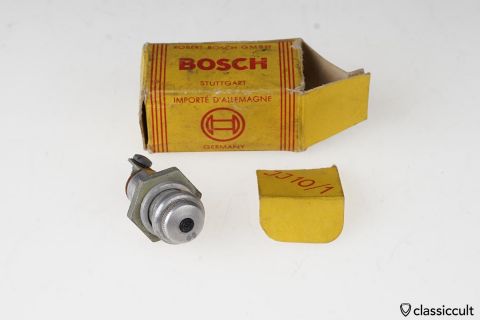 Bosch Dash Control Light JJ10 with blue lens NOS