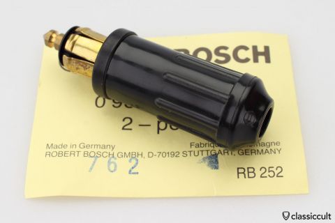  vintage Bosch power plug NOS