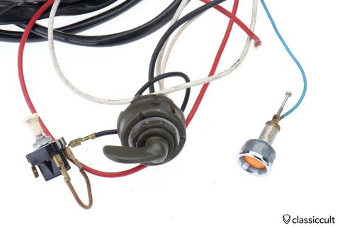 Bosch SH / UH 2/1 6V Switch indicator light set