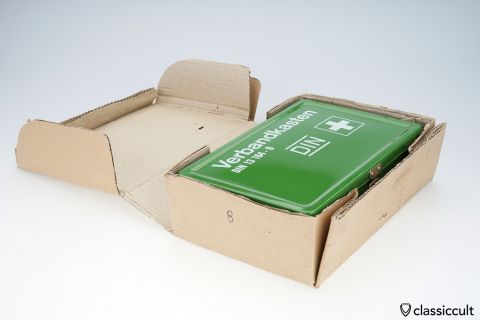 German Tin First Aid Box 1960-1970 NOS