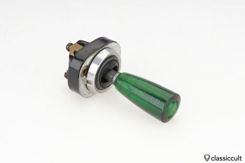 Green Fog Lamp Light-Up Switch GERMANY