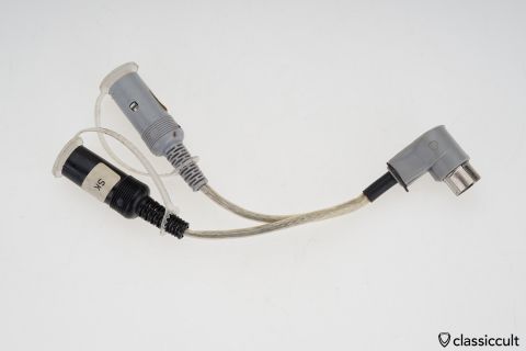 Hirschmann Blaupunkt Y-DIN Cable 70ies