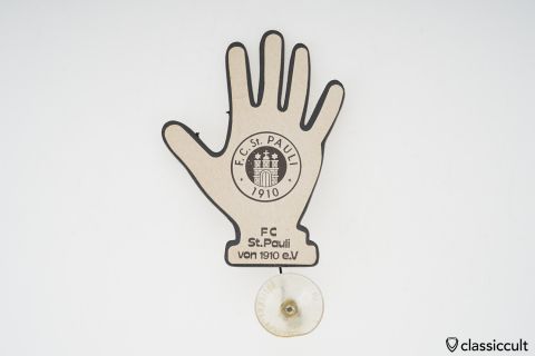 Waving Car Window Hand FC ST PAULI 1910 NOS