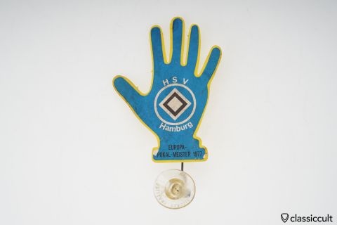 Waving Car Window Hand HSV Hamburg NOS